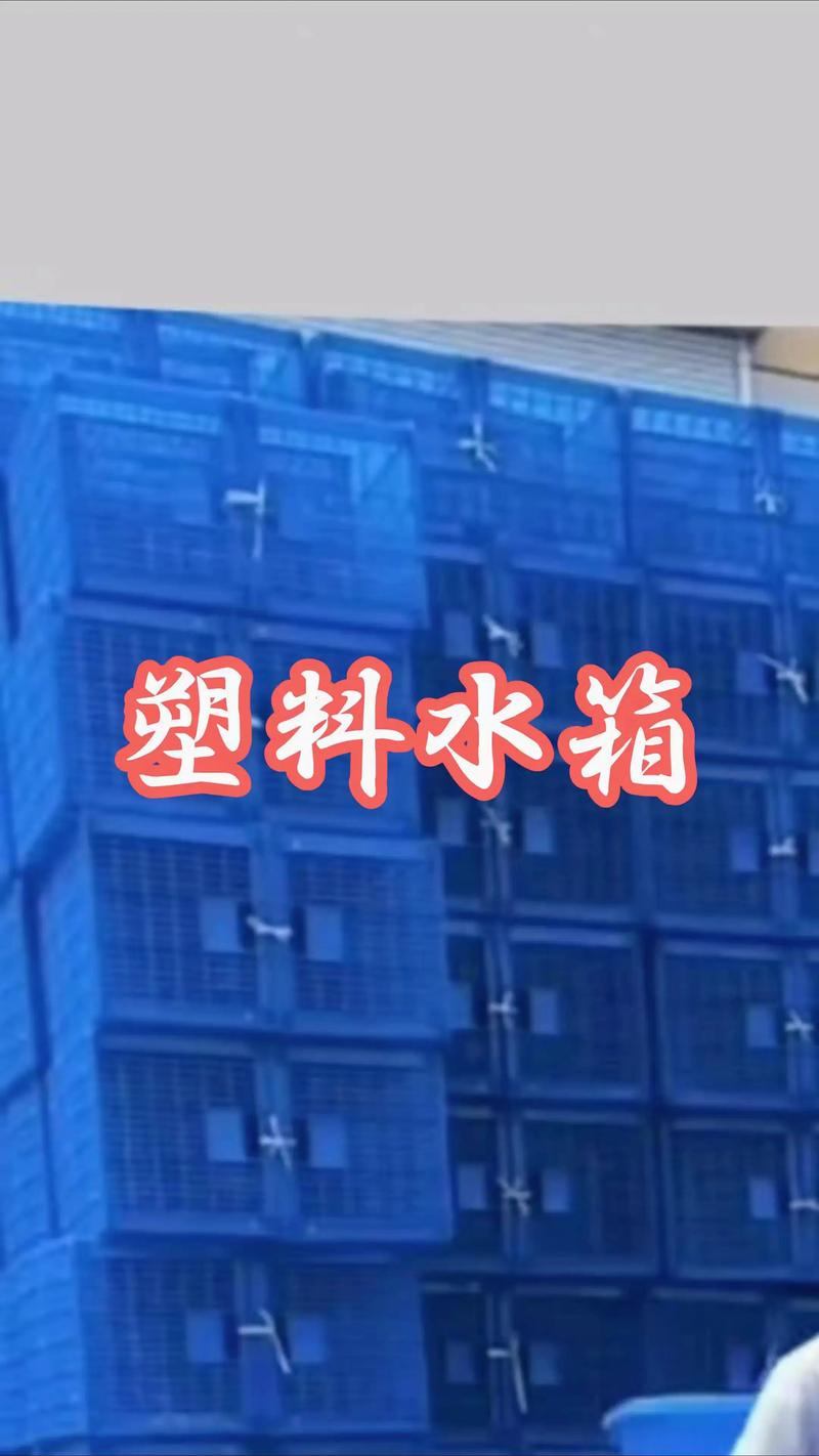塑料水箱長方形加厚帶蓋物流周轉箱服裝廠專用大容量水產養殖方桶